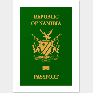 Namibia passport Posters and Art